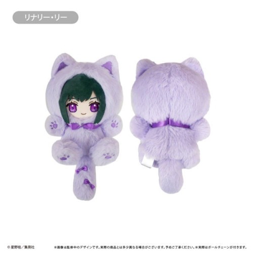 TAPIOCA 驅魔少年 貓耳毛絨貓咪裝布偶 娃娃 第2彈  利娜莉‧李