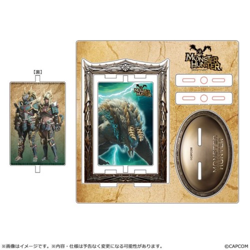 CAPCOM 魔物獵人 MH 迴轉壓克力立牌 雷狼龍