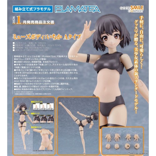 GSC 組裝模型 PLAMATEA Muse Body: Ichika A類型
