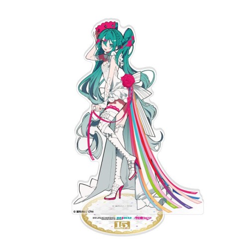 CARAVAN 初音未來 賽車初音15週年 Rhapsody 特大壓克力立牌