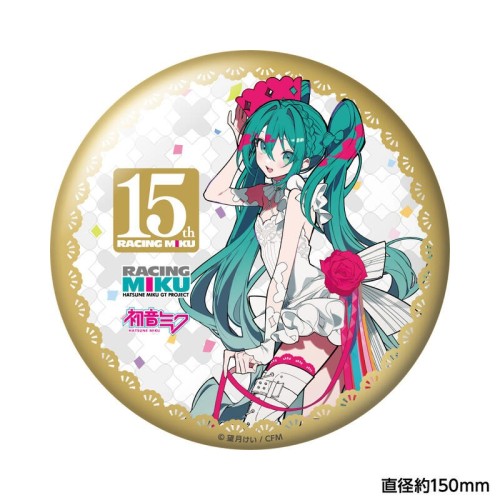 CARAVAN 初音未來 賽車初音15週年 Rhapsody 大徽章