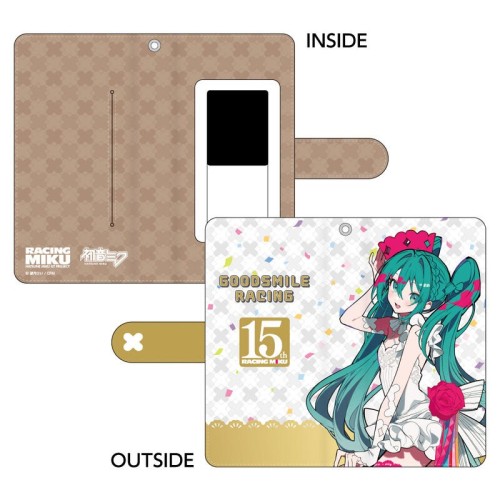 CARAVAN 初音未來 賽車初音15週年 Rhapsody 翻蓋手機殼
