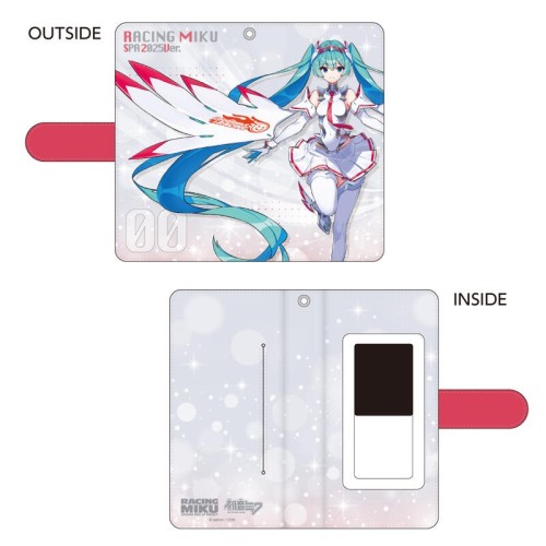 CARAVAN 初音未來 賽車初音 SPA 2025應援 翻蓋手機殼