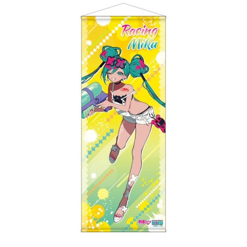 CARAVAN 初音未來 賽車初音2025 雪邦 等身大掛軸