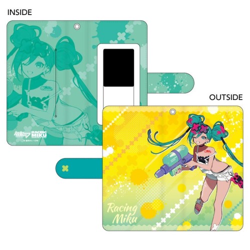 CARAVAN 初音未來 賽車初音2025 雪邦 翻蓋手機殼