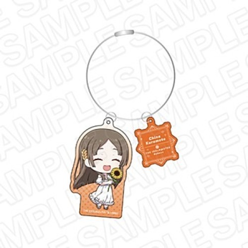 CS Pus 學園偶像大師 向日葵 Q版線圈型壓克力吊飾 倉本千奈