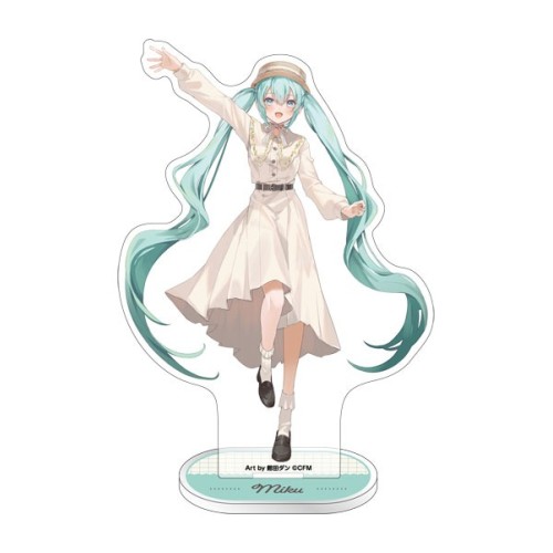 Movic 初音未來 piapro 館田ダン原畫 休閒FES 壓克力立牌  A 初音未來