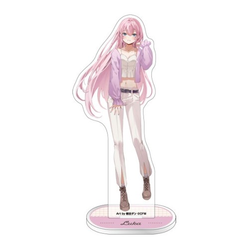 Movic 初音未來 piapro 館田ダン原畫 休閒FES 壓克力立牌 D 巡音流歌