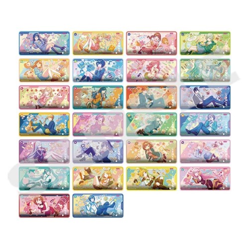中盒13入 SEGA 世界計畫 繽紛舞台! 初音未來 23-24生日 回憶方形貼紙集