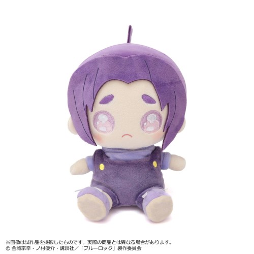 Movic 藍色監獄 北鼻哭哭 吊帶褲坐姿布偶 御影玲王