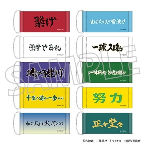 中盒10入 Movic 排球少年!! 橫斷幕 迷你掛軸收藏集 第2彈