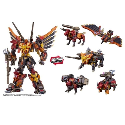 TAKARATOMY 變形金剛 鋼鐵機神 AM-T02 巨重合體 衝雲霄 掠獸金剛 合體金剛
